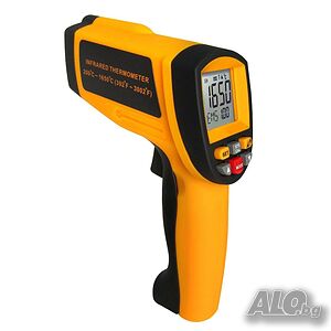 Дигитален инфрачервен термометър 50:1 1650°C