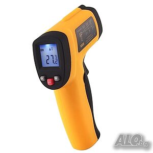 Безконтактен инфраред термометър -50 ~ 550°C