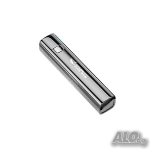 LED фенерче с Power Bank черен цвят