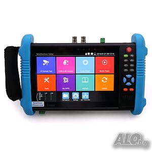 Професионален CCTV тестер за камери IPC-9800ADH Plus с андроид и много екстри