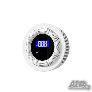 WiFi детектор за изтичане на газ, пропан-бутан, метан, aларма за дома