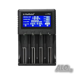 Liitokala LII-PD4 Интелигентно зарядно за 4 батерии