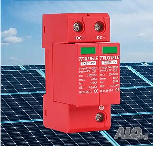 Катоден отводител DC 2P 600V 20-40KA UP2.2Kv фотоволтаични системи