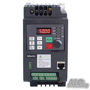 Честотен инвертор вход 220V, изход 3 x 220V, 2.2KW, 10A, за трифазни двигатели