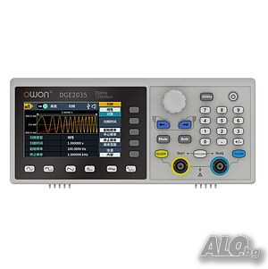 Сигнал генератор OWON DGE2035, 2CH, 35MHz, 125Msa/s, 14 бита
