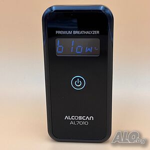 AlcoScan AL7010 персонален дрегер комплект с 5 мундщука и калибровка