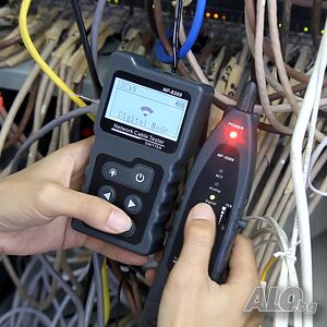 Кабелен лан тестер за измерване дължина на кабел, POE Cat5 Cat6