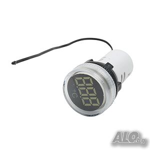 Мини LED цифров термометър на 220V от -20 до 119 °C