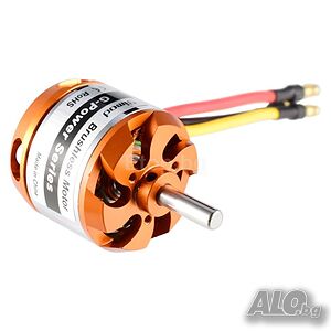 Безчетков мотор 910 KV за лодки, самолети, колички