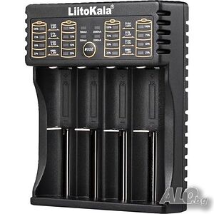 Liitokala Lii-402 Универсално зарядно за 4 батерии