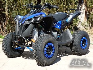 atv 125-8гуми 3+1 скорости