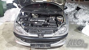 Peugeot 206CC 2.0 16v 136hp на части!!! 92000км!!! 206 CC