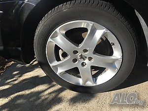 Оригинални лети алуминиеви джанти Peugeot 407 Пежо 407 Peugeot407 Пежо407 17 цола с гуми 205 55 17