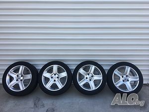 Джанти с летни гуми Peugeot 307 SW 2.0 HDI 2.0hdi 136к.с Пежо 307 СВ Комби 2.0 ХДИ 2.0хди pejo