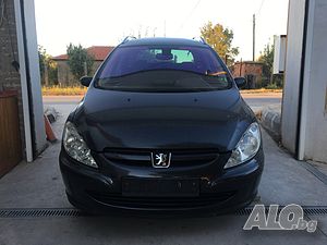 Peugeot 307 SW ЧЕРНО 1.6 HDI 1.6hdi Пежо 307 СВ Комби ЧЕРНО 1.6 ХДИ 1.6хди pejo на части!