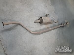 Задно гърне средна част изпускателна система генерация Peugeot 307 Hatchback 1.6 HDI 1.6hdi Пежо 307