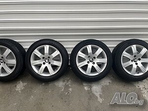 Джанти с гуми 16 цола Peugeot 308 SW Facelift 1.6 HDI Пежо 308 Комби Фейслифт 1.6 ХДИ pejo