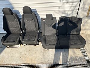 Комплект Салон Седалки Peugeot 308 1.6 VTi 16V 120к.с Auto Hatchback Пежо 308 1.6 ВТи 16В Автомат