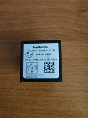 WEBASTO 9011970b IPCU Fan Controller PWM