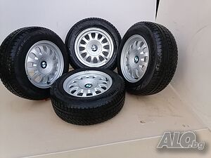 15 джанти и гуми 205 65 15 БМВ e39 BMW e24 e28 e32 e34 e60 e61 e90 e91 e36 e46 M5 серия 3 5 520 530