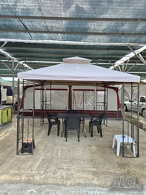 Каравана в Гърция, къмпинг Александруполи Bailey Senator California 750