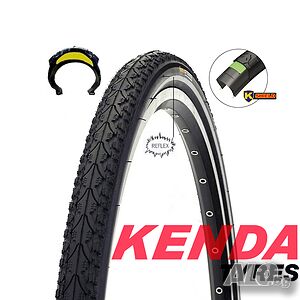 Велосипедна гума KENDA Khan (28x1.75) K-Shield, RS, Защита от спукване