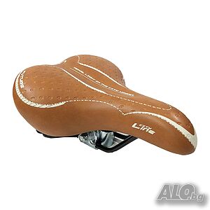 Седалка за велосипед Selle Monte Grappa Future, Кафява, Made in ITALY