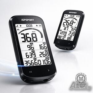 GPS вело компютър IGPSPORT BSC-100 MAX, Дисплей: 3.0”, до 40 часа работа, Тегло: 68 г