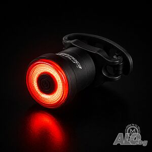 Задна LED стоп светлина за велосипед FORCE GLITZ, 20LM, 20 COB LED, USB-C, IP65