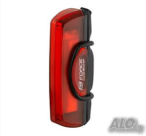 Задна LED стоп светлина за велосипед FORCE COB, 29 Lum, 16 Led, USB