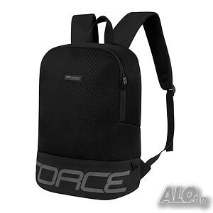 Спортна раница FORCE AMAGER 20л, черно/сива