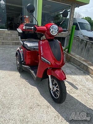 НОВО Електрическа Триколка FM1-LUX 1500W RED