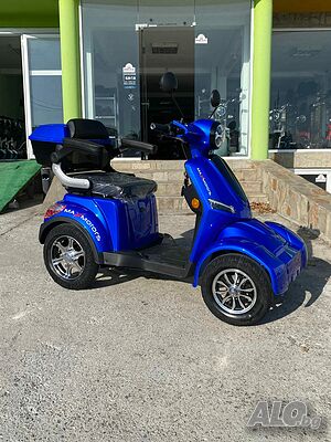 НОВО Електрическа Четириколка FM4 1500W - BLUE