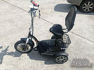 Електрическа Триколка с предно предаване А3 750W - BLACK
