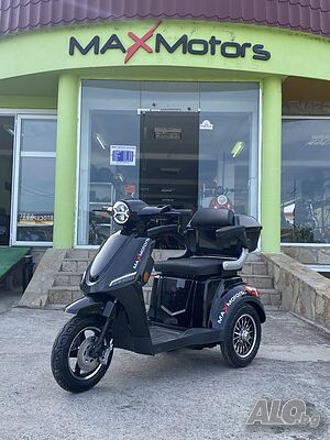 НОВО Електрическа Триколка FM1-LUX 1500W BLACK