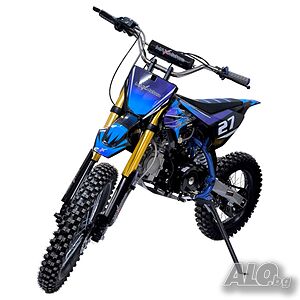 Бензинов кросов мотор 125 кубика MX Sport - Blue