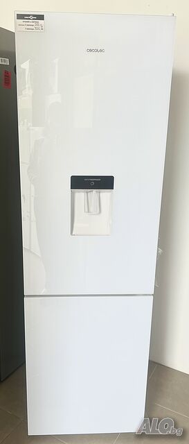 НЕУПОТРЕБЯВАН!!! хладилник с фризер Cecotec Bolero Combi 250 WD WhiteGloss Total No Frost