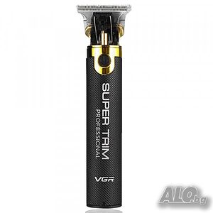 Професионален тример VGR V-082 de LUX за стайлинг с USB зареждане и 4 различни приставки