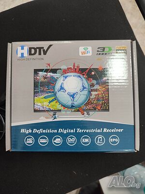 Цифров ефирен приемник за телевизия, декодер 1080p FULL HD,WIFI HDMI port