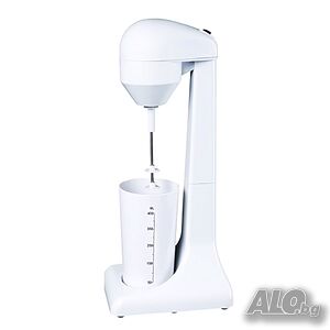 Миксер за фрапе Hausberg HB-7677NG, 120W, 2 скорости, 450 мл, бял