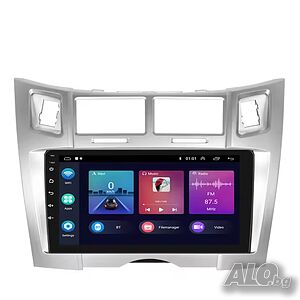 Мултимедия, за Toyota Yaris 2005-2012, с Android, Двоен дин 2, CARPLAY