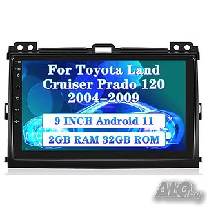 Toyota Land Cruiser 2003-2009 Аndroid 11 Mултимедия/Навигация, 1008