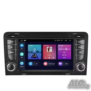 Мултимедия, Двоен дин за Audi A3,S3, RS3, Carplay, Android