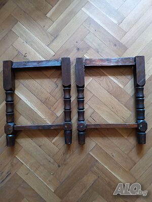 Дървени крака + метални крака