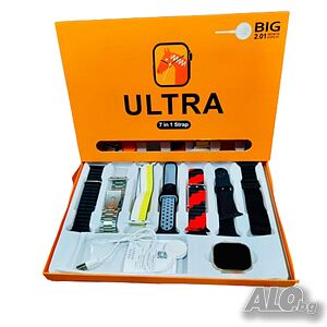 Смарт часовник 7 в 1 Ultra 2.01