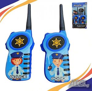 Комплект за игра уоки токи Police Station