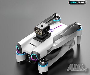 Сгъваем дрон Drone Pro JC814 с двойна 4K камера, 360° избягване на препятствия и WiFi управление