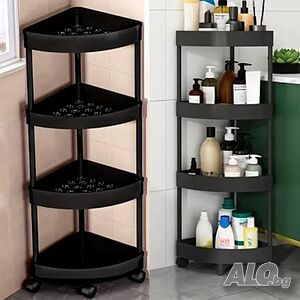 Ъглова въртяща се поставка Corner Storage Rack