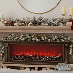 LED камина с ефект на жар - уют и атмосфера без дим и огън