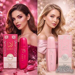 Комплект Lara Duo: Lara Eau de Parfum & Lara Candy - Дамски парфюми с ориенталска сладост, жас